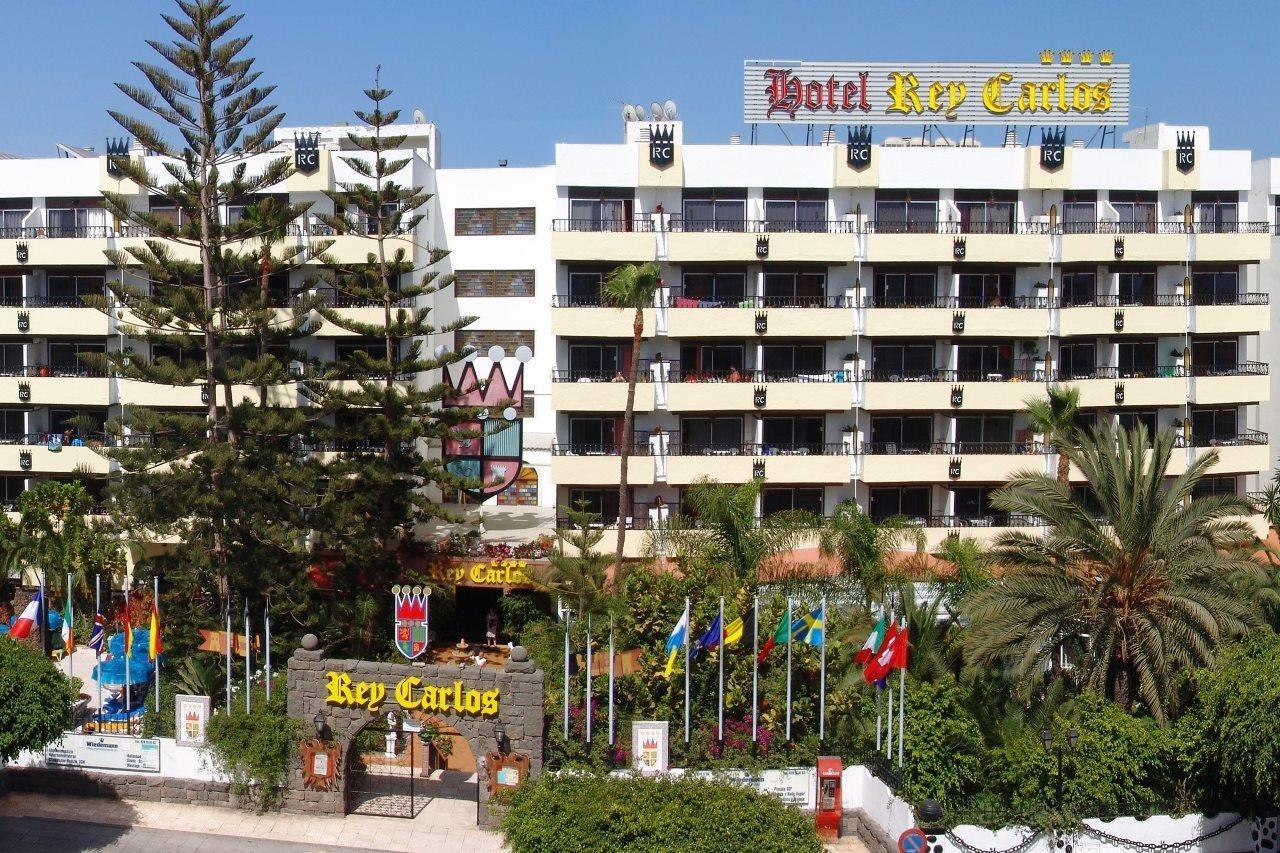 Rey Carlos Playa del Inglés Esterno foto